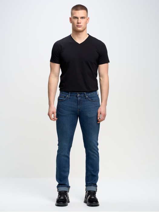 Pánske nohavice slim jeans TERRY 484